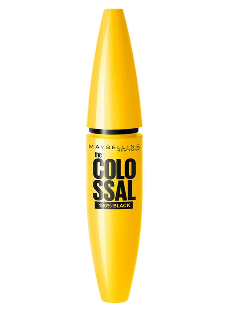 Maybelline New York washable colossal volume mascara - black black black