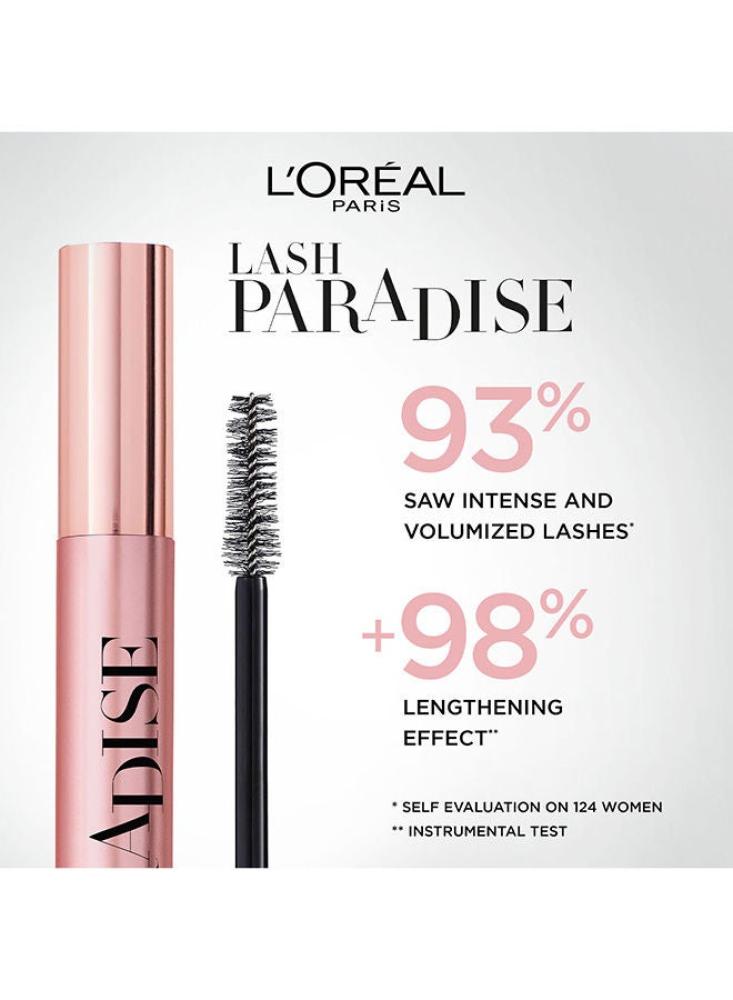 L'Oréal Paris Lash Paradise mascara for thickening eyelashes with castor oil - 01 Black. 01 Black