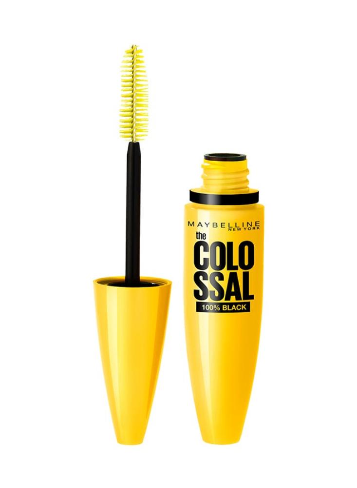 Maybelline New York washable colossal volume mascara - black black black
