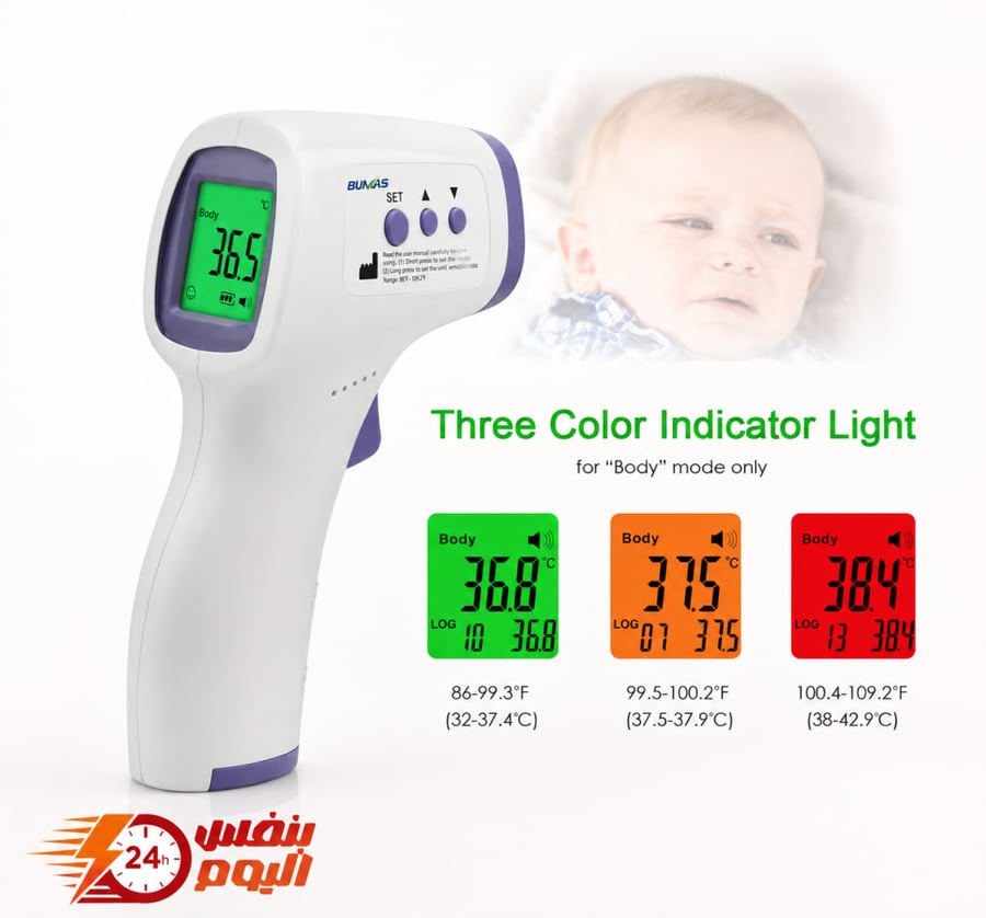 GONICE non-contact digital forehead thermometer
