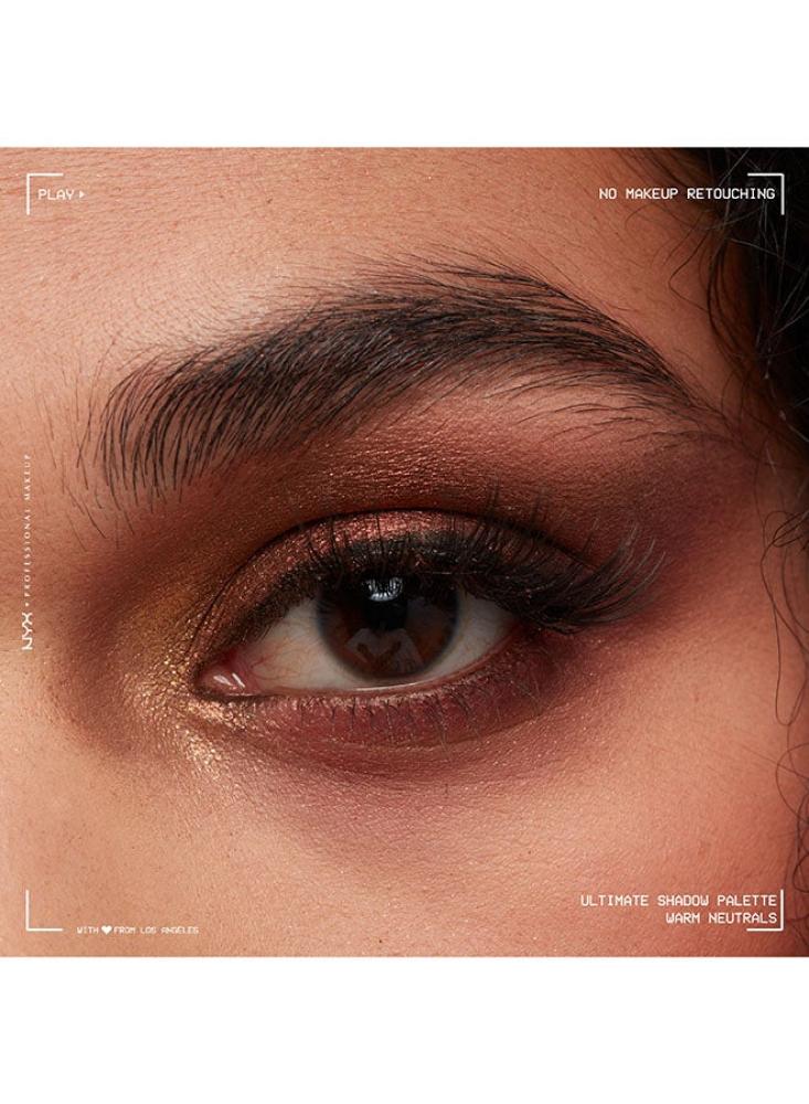 Final eyeshadow palette - warm neutral colors