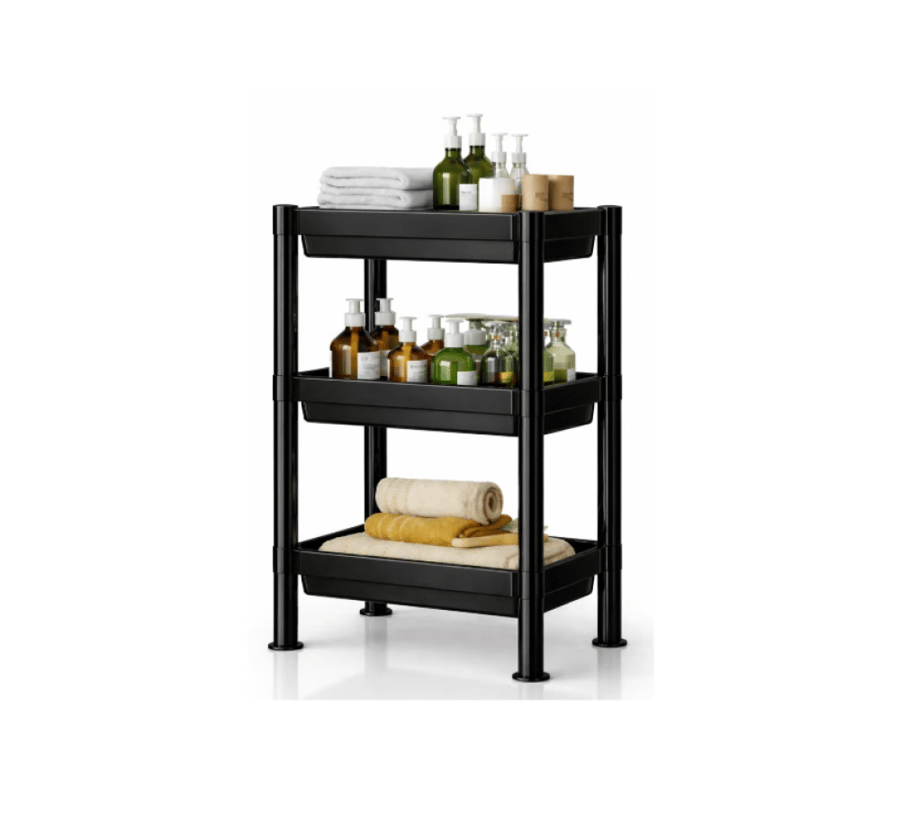 Organizer 3 shelves – black