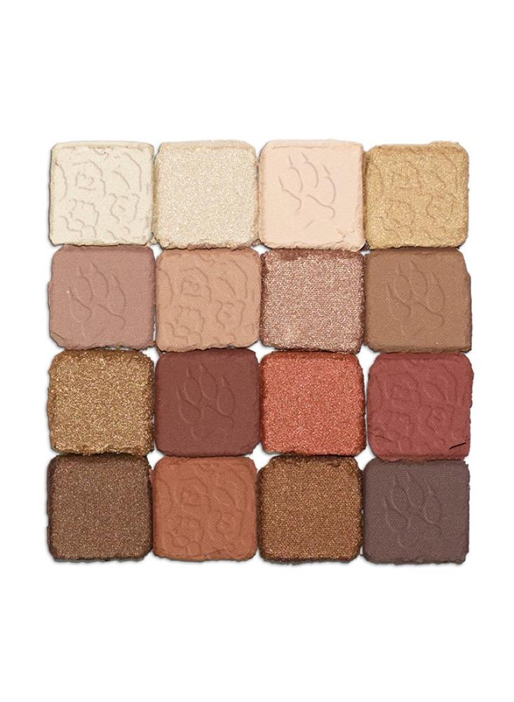 Final eyeshadow palette - warm neutral colors
