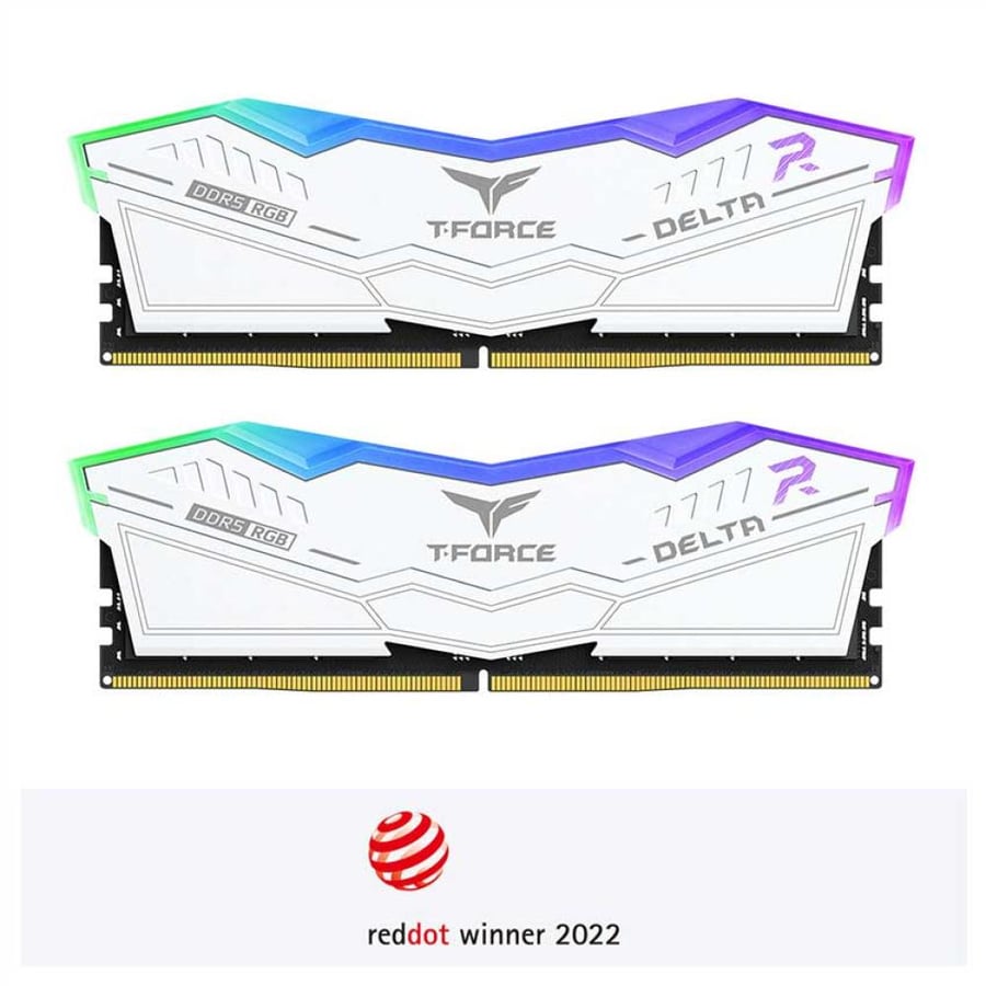 TForce Delta RGB 32gb DDR5 - 6000mhz White