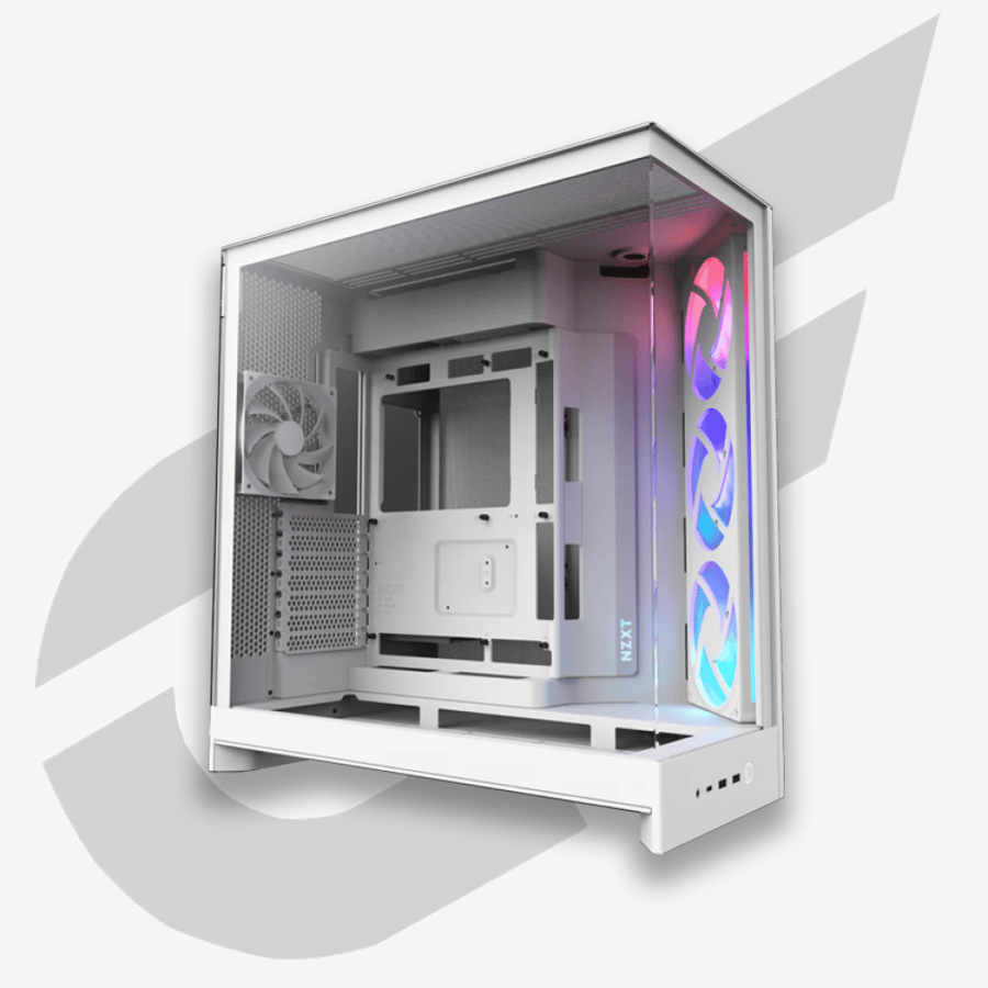 NZXT H9 Flow RGB White (2025)
