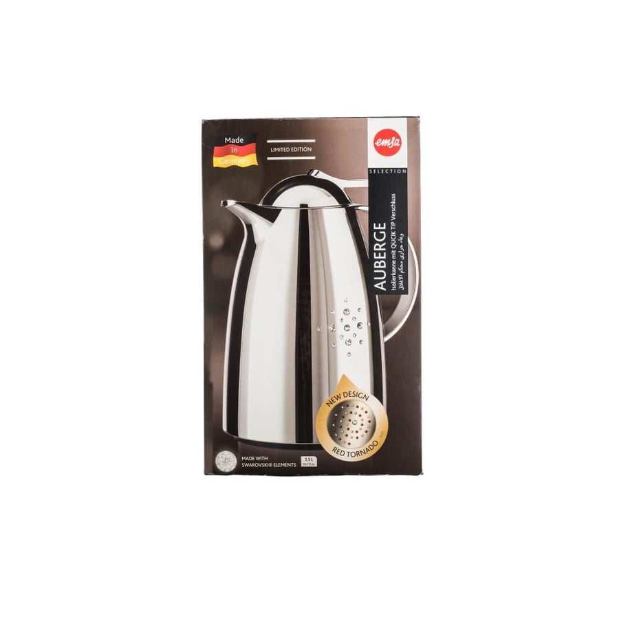 ترمس شاي وقهوة EMSA امزا أوبيرج ديزاين بكريستال سواروفسكي الاصلية سعة 1.5 لتر