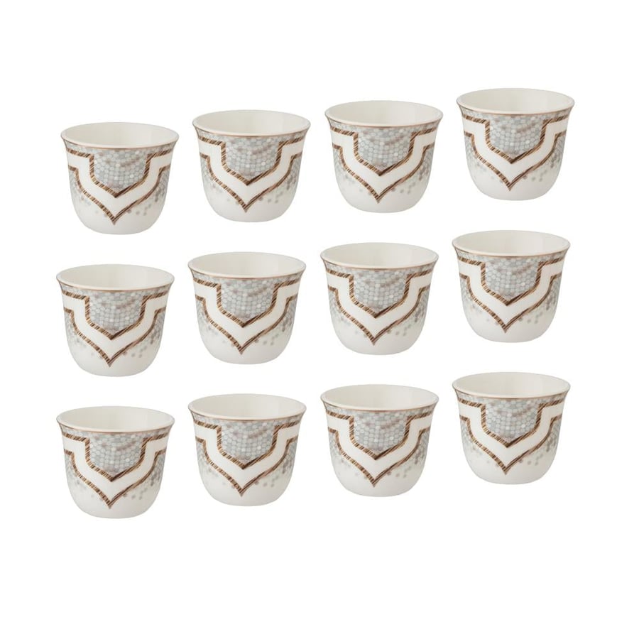 Saudi sword coffee cups porcelain decorations