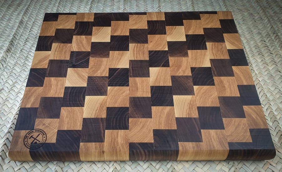 لوح تقطيع وتقديم End Grain