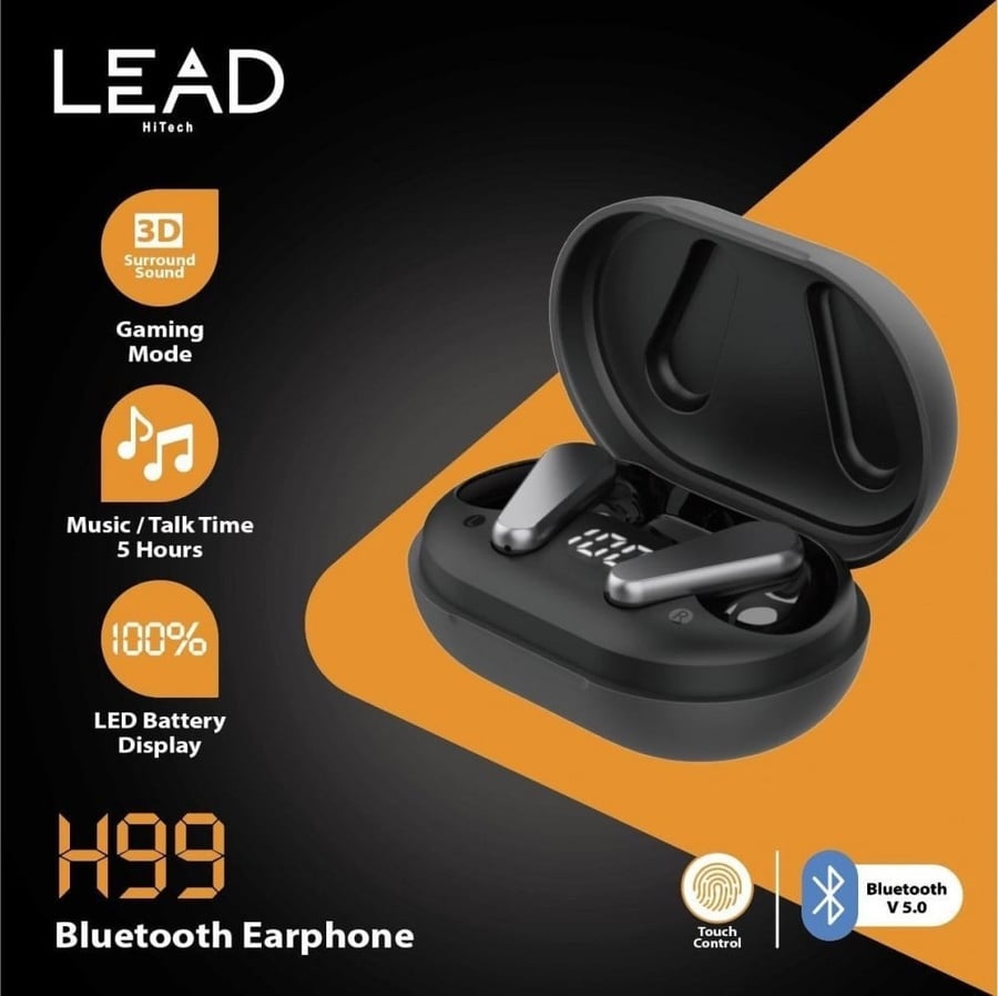 سماعات ليد بلوتوث - Lead bluetooth earphone H99