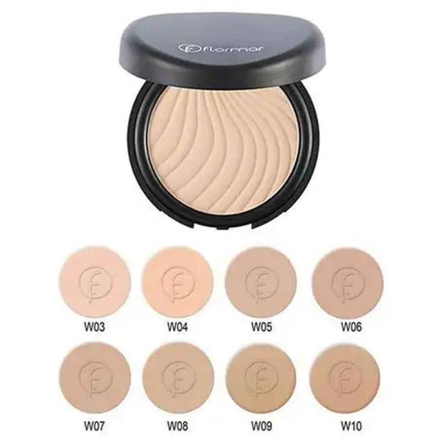 Flormar pressed powder dry and water-based 07 - Beige