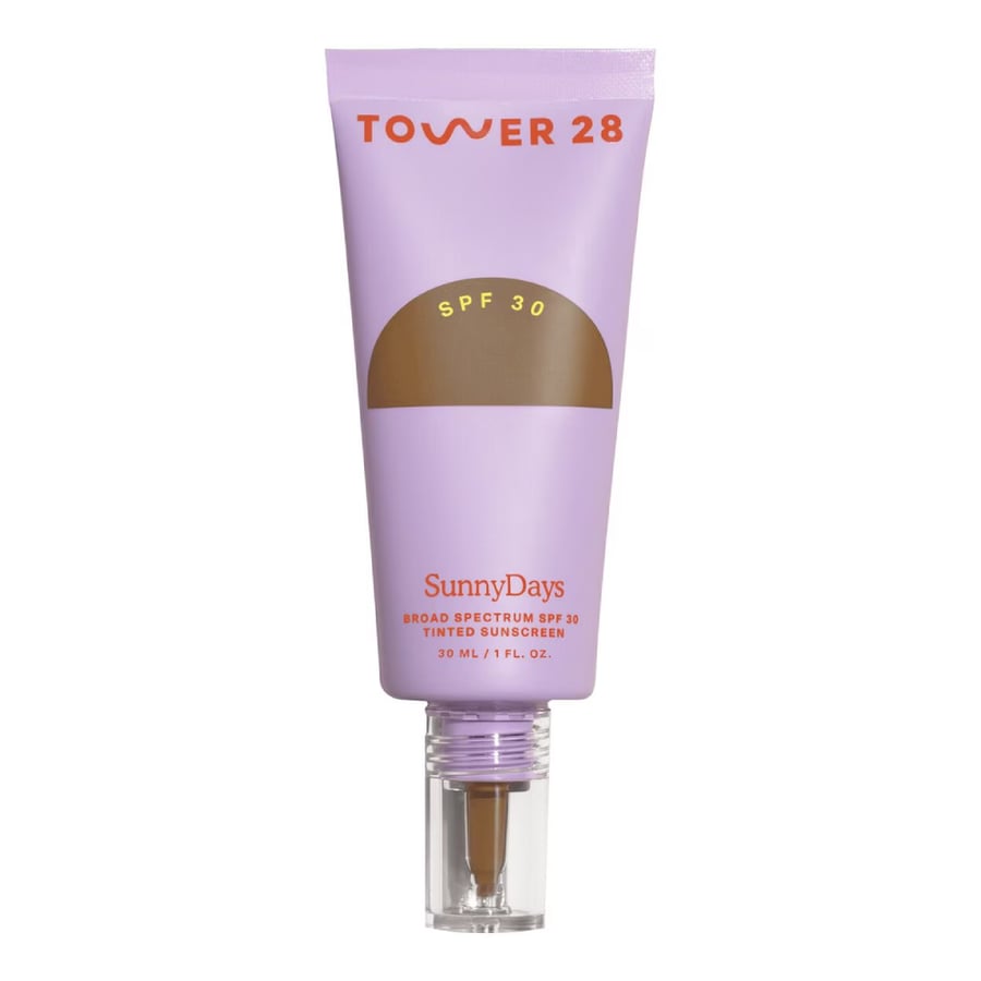تاور 28 كريم اساس ملون ساني دايز واقي شمس بعامل حماية SPF30