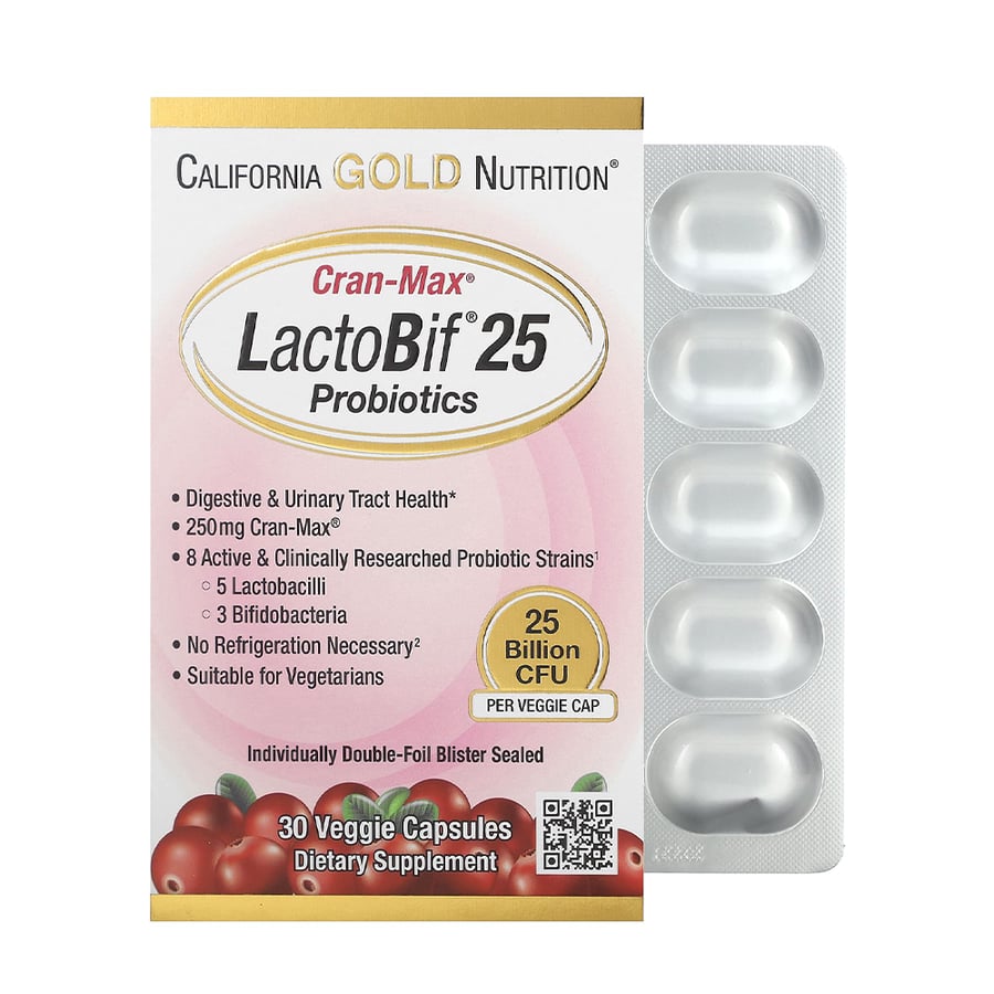 لاكتوبيف بروبيوتيك مكمل غذائي 25 مليار وحده 30 كبسولة