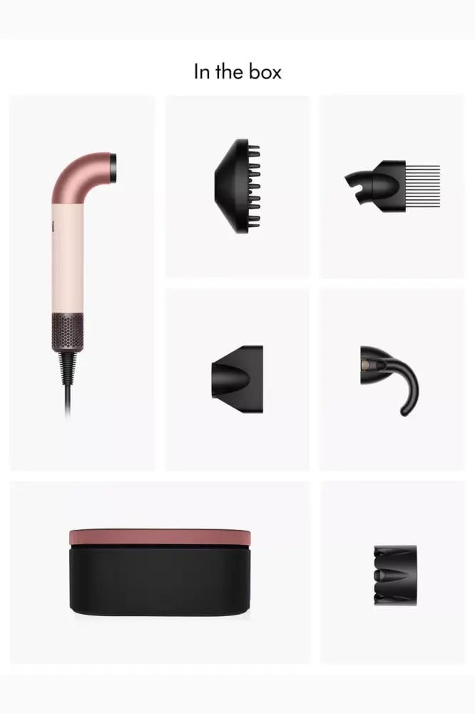دايسون مجفف شعر سوبر سونيك ار - سيراميك بينك