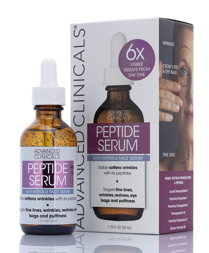 Advanced Clinicals Peptide Serum, advanced clinical peptide serum for wrinkles and fine lines - 52 ml