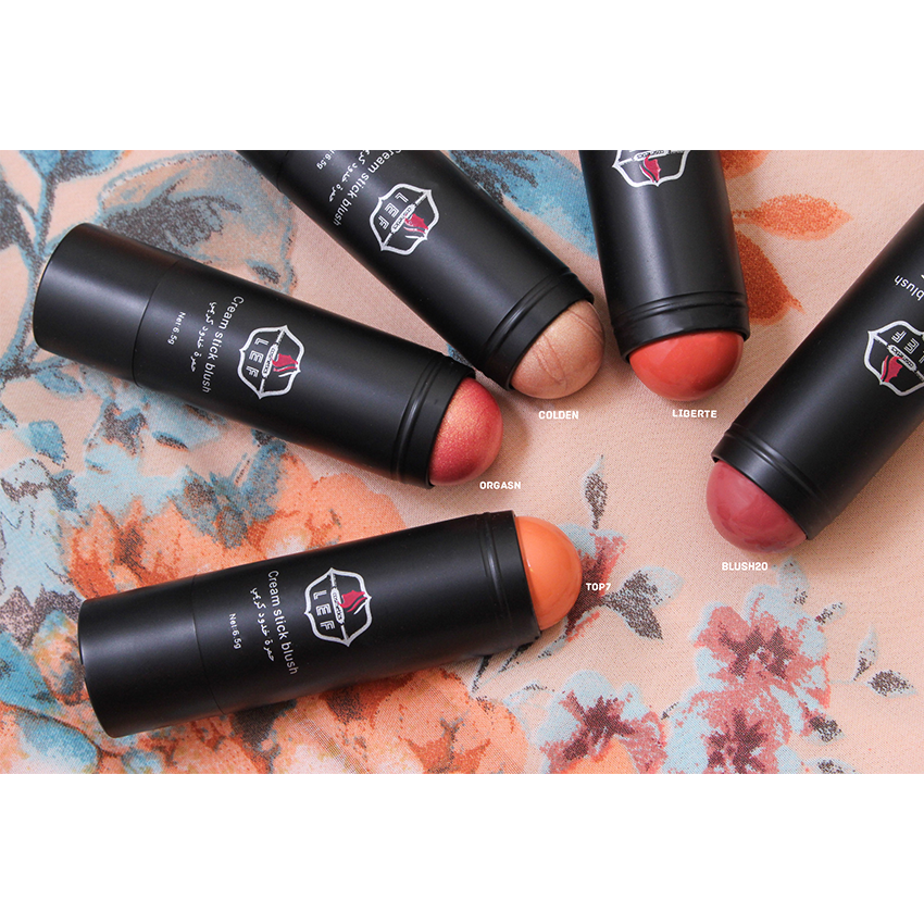 Creamy velvety blush steak from Liberte for cheeks and lips - LIBERTE 04