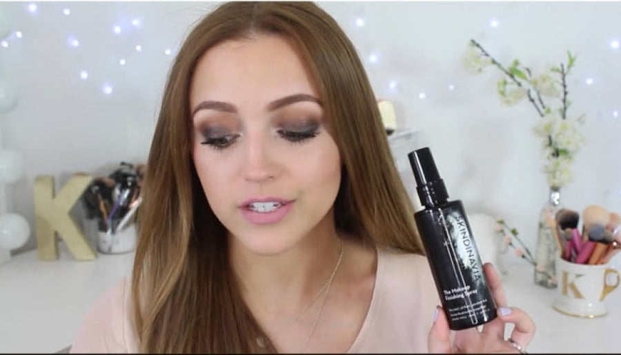 Dinavia spray setting makeup for oily skin - 118 ml