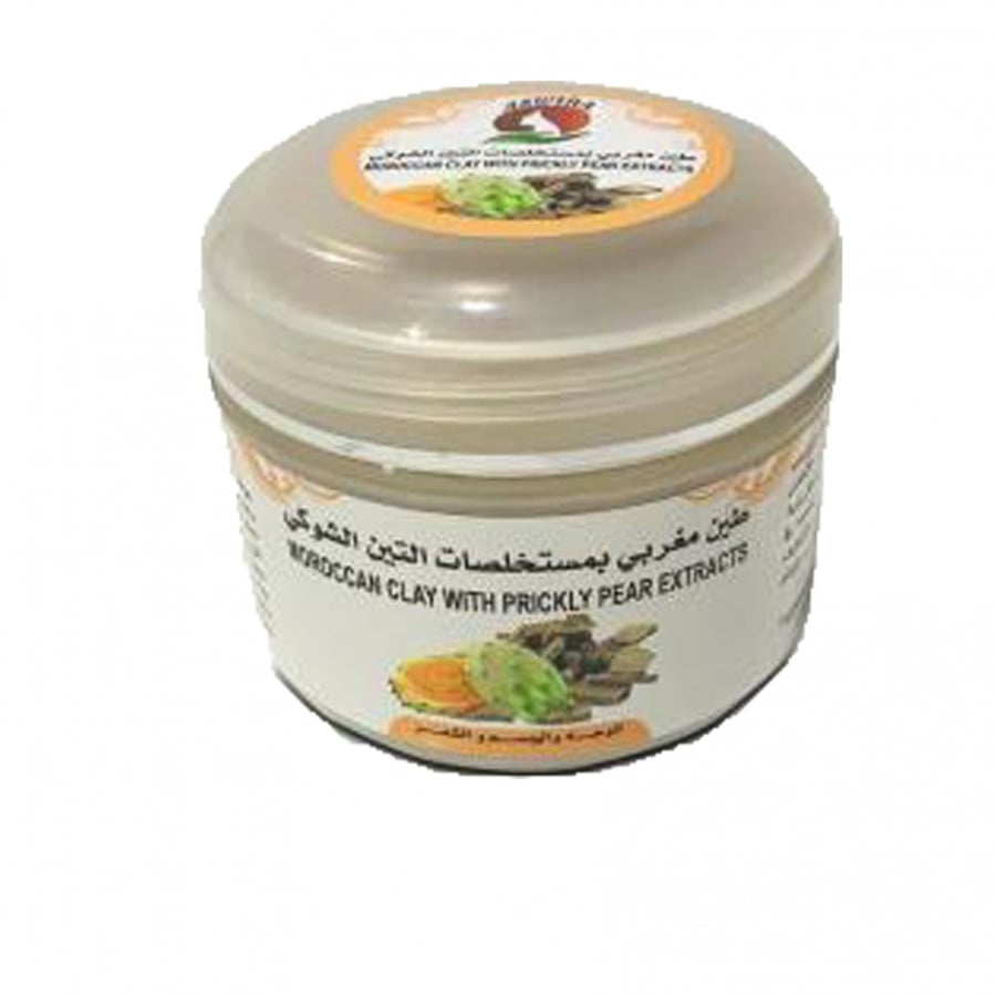 The beautiful Moroccan clay with prickly pear - 200 grams