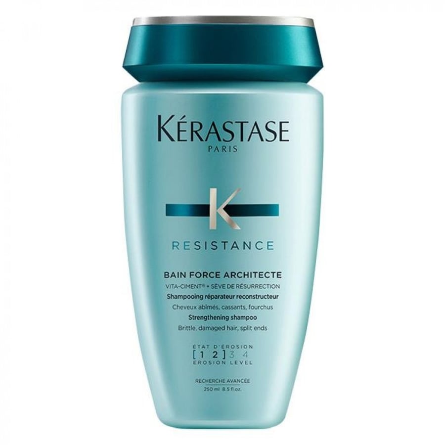 Kerasthas Resistance Force Architect Shampoo for repairing weak and damaged hair - 250 ml