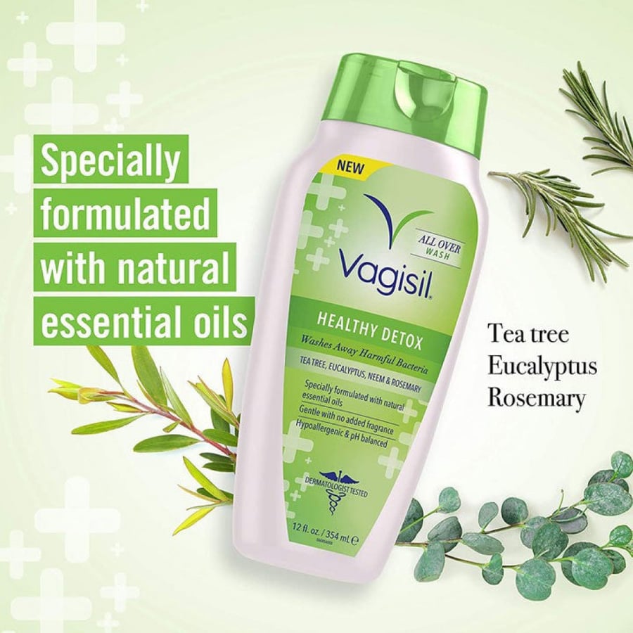 Vajisail Healthy Detox Wash for Sensitive Areas 354 ml
