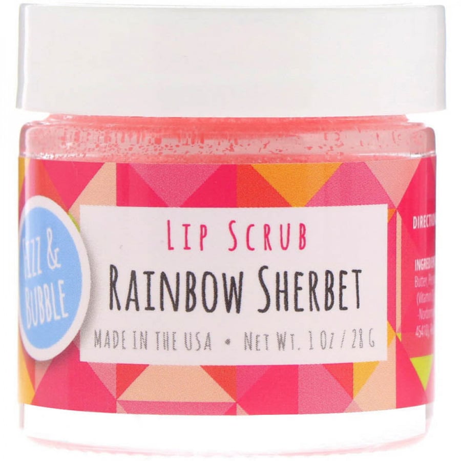 Vaseline Lip Scrub Rainbow Candy Flavor - 28 g