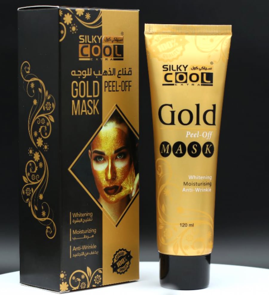 Silky Cool Gold Face Peeling Mask - 120 ml