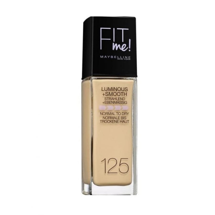 Maybelline Fit Me Dewy + Smooth Foundation 125 Nude Beige