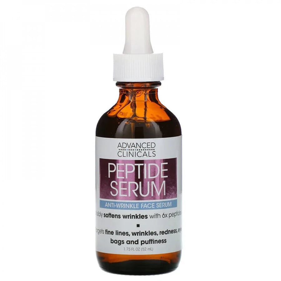 Advanced Clinicals Peptide Serum, advanced clinical peptide serum for wrinkles and fine lines - 52 ml