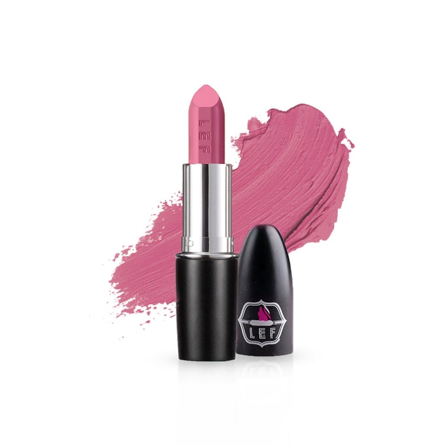Matte velvet lipstick in a rich color enhanced with beeswax for daily use - LUSAKA 63