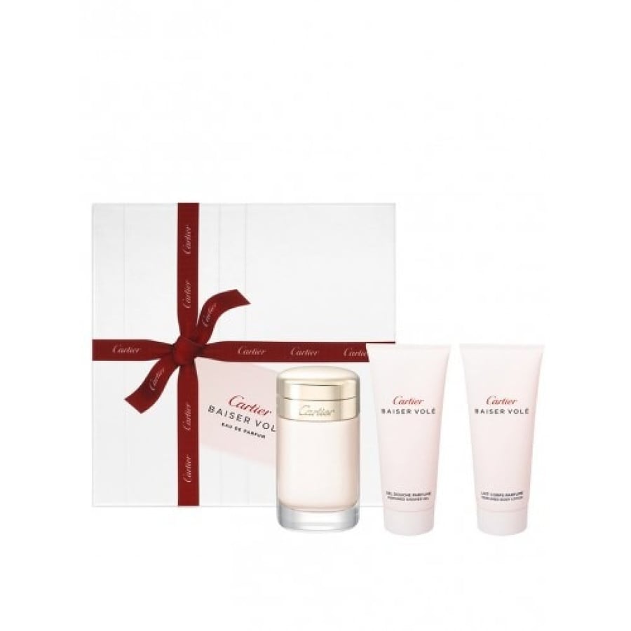 Cartier Baiser Vole Eau de Parfum (100ml perfume + 100ml body lotion + 100ml shower gel)