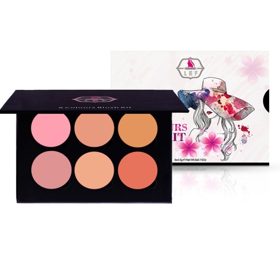 Star 03 blush powder palette x6