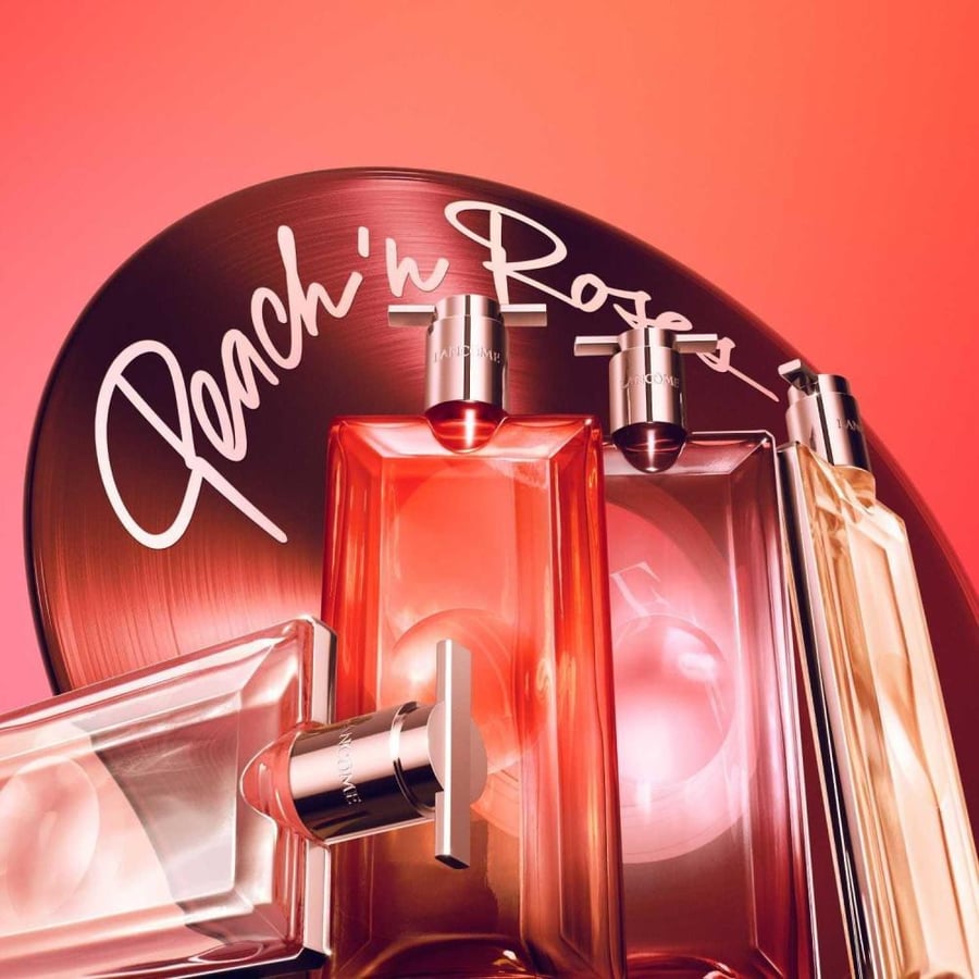 لانكوم عطر ايدول بيتش اند روزيز 1.2 مل ميني