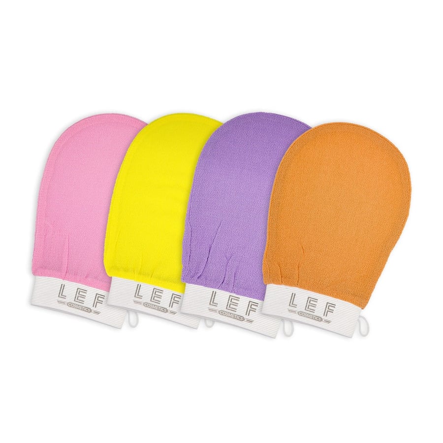 Body scrub glove with one layer - PURPLE
