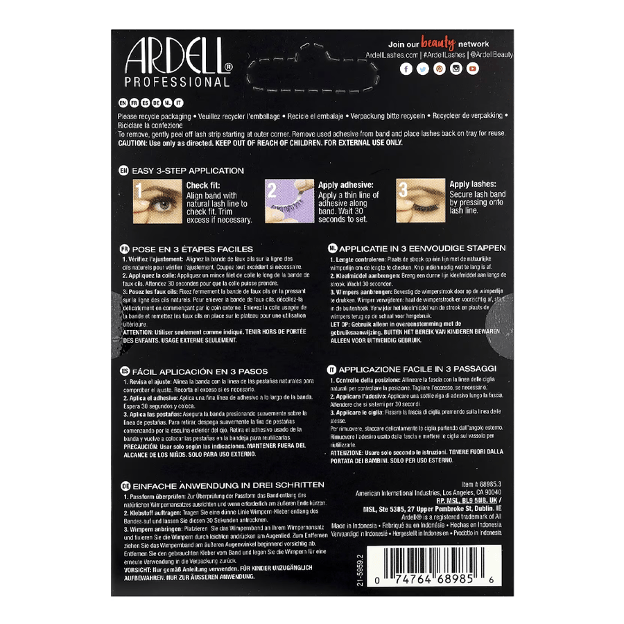 ارديل رموش طبيعية 105 - 6 ازواج