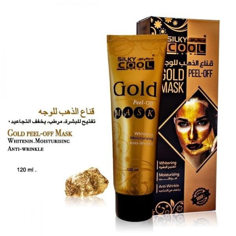 Silky Cool Gold Face Peeling Mask - 120 ml