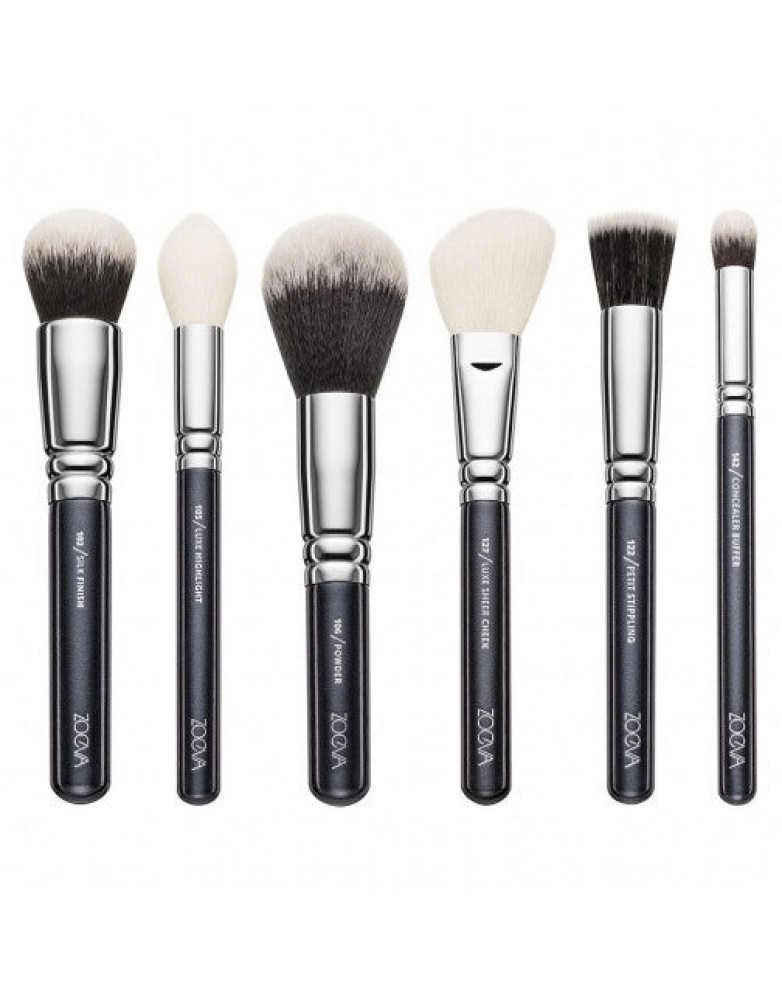 Zoeva classic makeup brush set consisting of 6 pieces