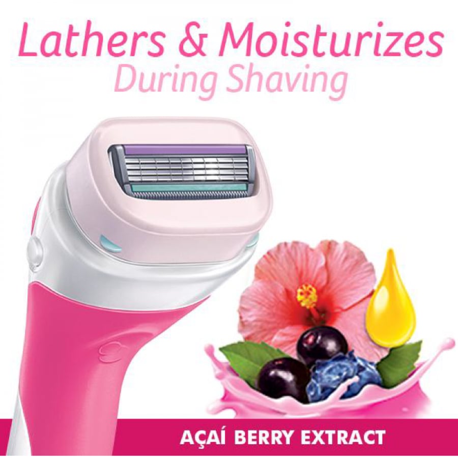 Chic Intuition Shaving Machine for Moisture Renewal with Acai Berry
