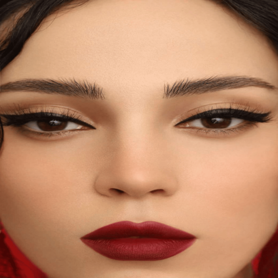 Noura Bou Awad liquid waterproof lipstick - Dark Flaming