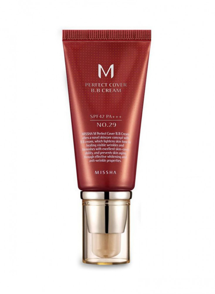 Misha Cream BB for perfect coverage with sun protection 42 - Caramel Beige 29