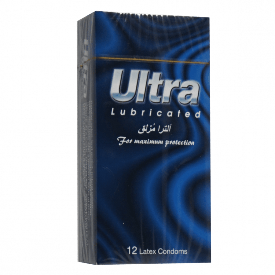 ألترا واقي ذكري مزلق  12حبة
