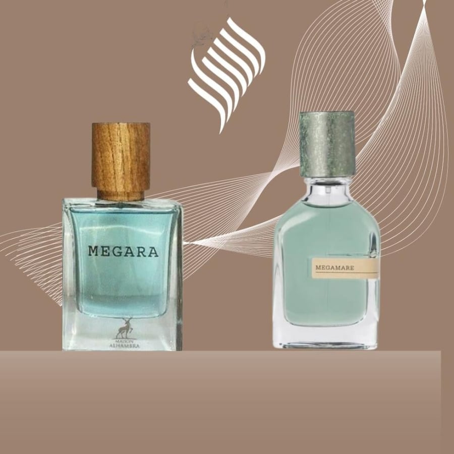 عطر ميجارا للرجال او دي برفيوم من ميزون الحمبره 50مل
