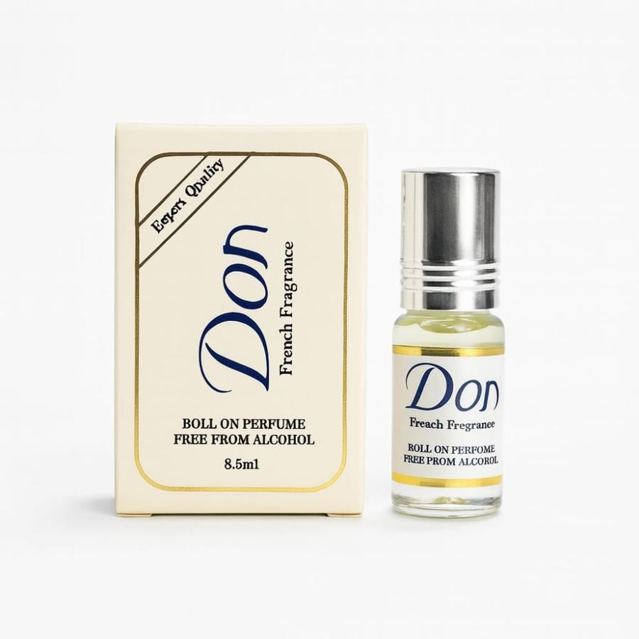 عطر دون رول اون برفيوم خالي من الكحول - 2.5 مل حجم ميني