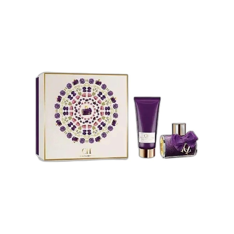 طقم عطر سي إتش من كارولينا هيريرا  للنساء أو دو بارفان سوبلايم 80 مل + لوشن للجسم سوبلايم 200 مل