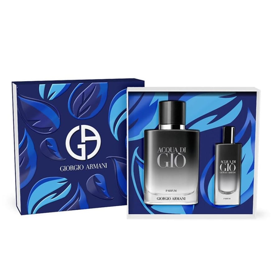 مجموعه عطر اكوا دي جيو من جورجيو ارماني بارفيوم 100 مل- 15 مل