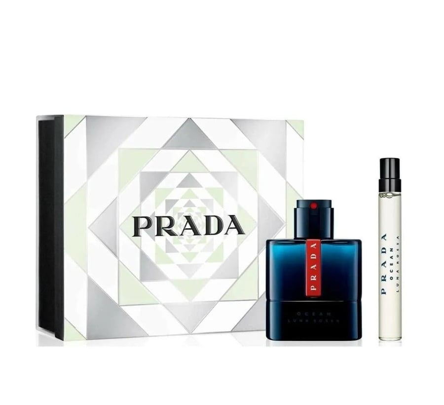 طقم برادا لونا روسا اوشن اودي تواليت رجالي 100مل + عطر بخ 10 مل