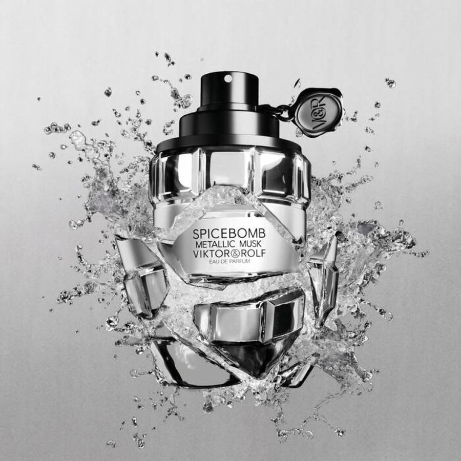 عطر فيكتور أند رولف سبايس بومب ميتاليك مسك أو دو بارفيوم 90 مل