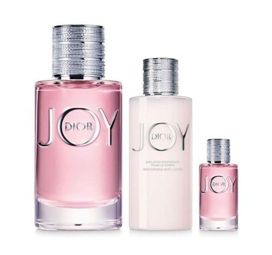 طقم عطر ديور جوي من ديور  او دي بارفيوم 3 قطعه