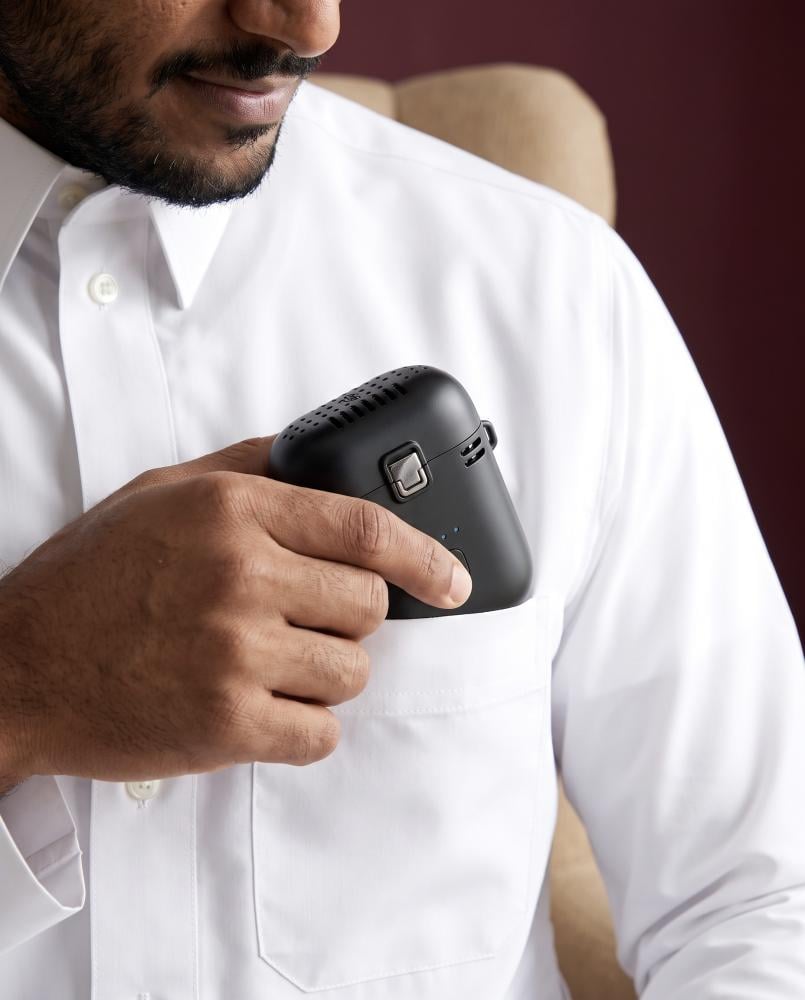 مبخرة إلكترونية سهلة الحمل