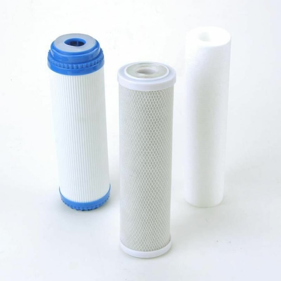 3-stage water filter purification candle set