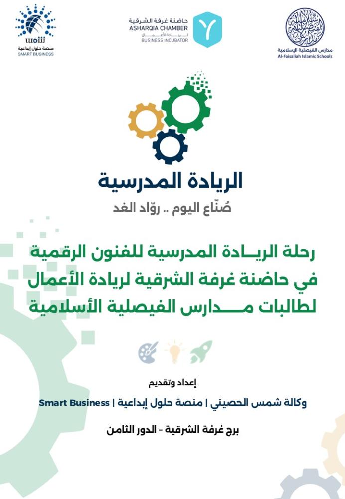 الريادة المدرسية للفنون الرقمية | مدارس الفيصلية الاسلامية | المستوى الاول والثاني