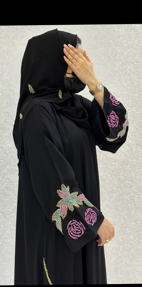عباية ورد
